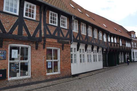 Fachwerkhäuser im Zentrum Ribes Fachwerkhäuser im Zentrum Ribes